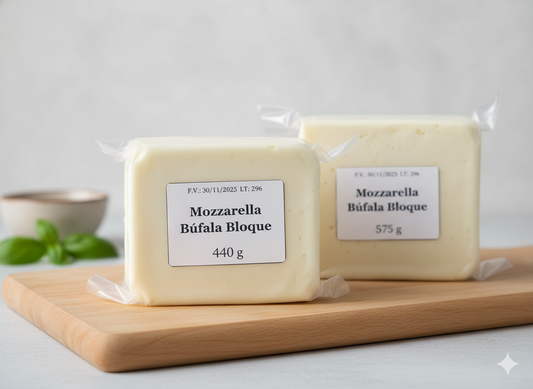 Mozzarella Bufala Bloque x GRAMO