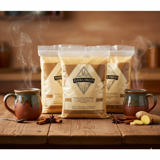 Panela Pulverizada 500g Terra Preta